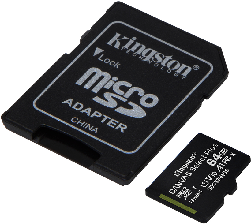 Kingston Canvas Select P microSDXC 64GB