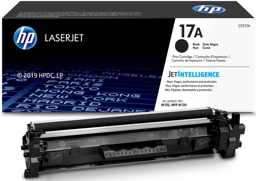 Toner HP 17A, noir