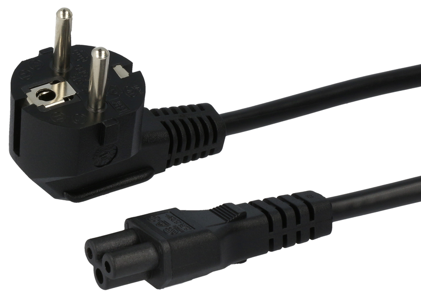 Power Cable Power/m-C5/f 3m Black