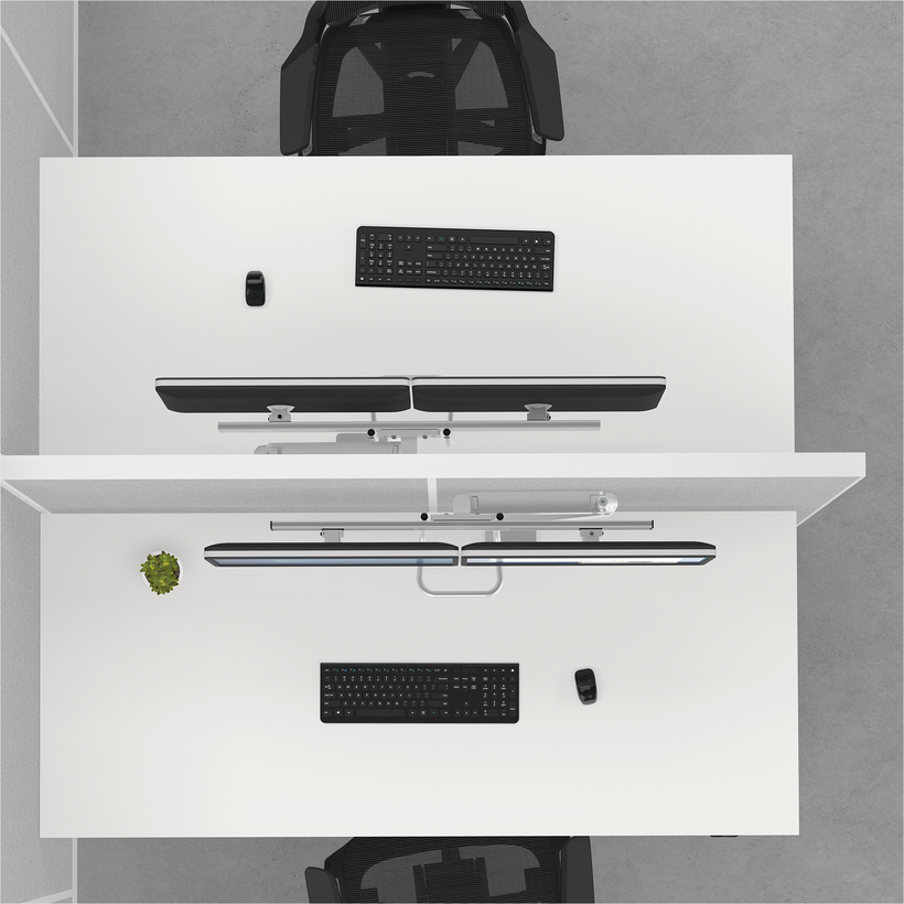 Fellowes Eppa Dual Tischhalterung