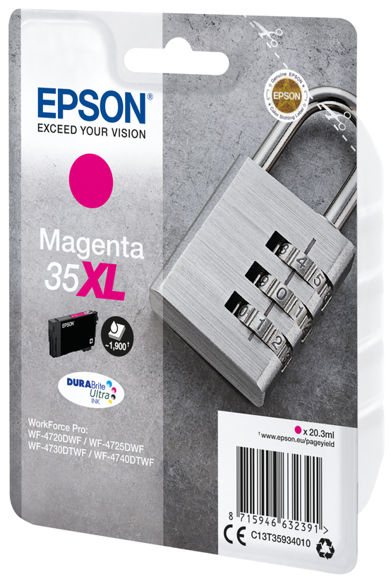 Epson 35XL tinta, magenta