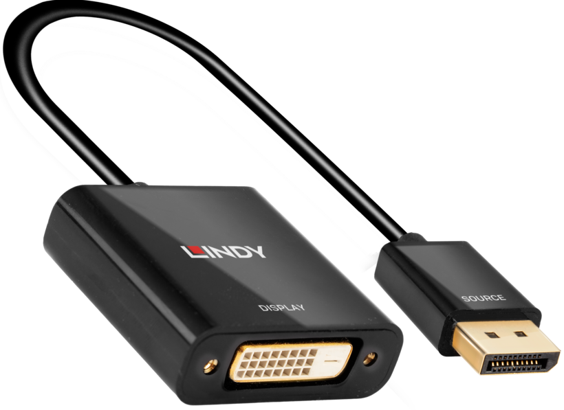 Adaptateur DisplayPort Vers DVI-D Actif - Compatible Eyefinity, NVIDIA Surround, 1920x1200
