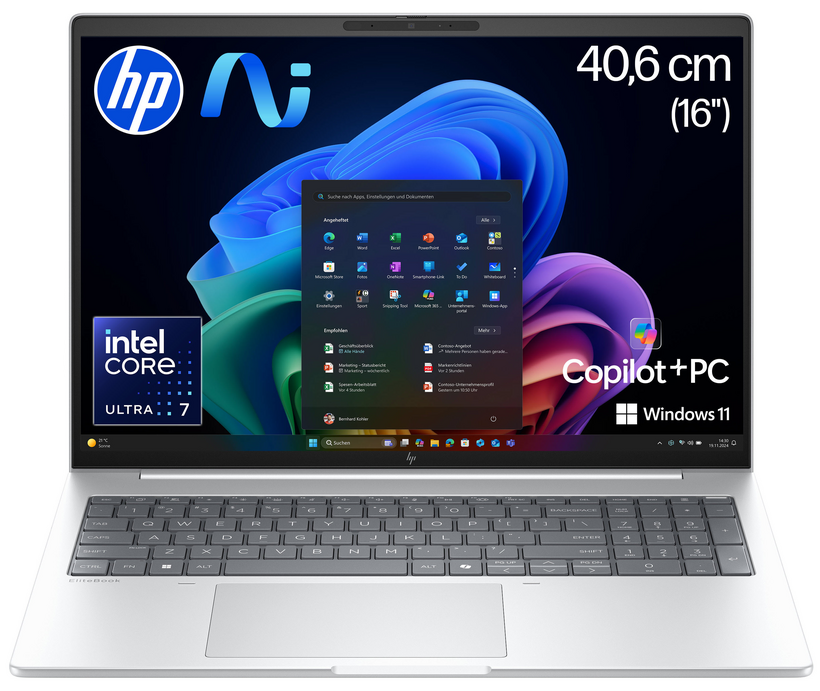 HP EliteBook 8 G1i 16 U7 16/512GB NFC