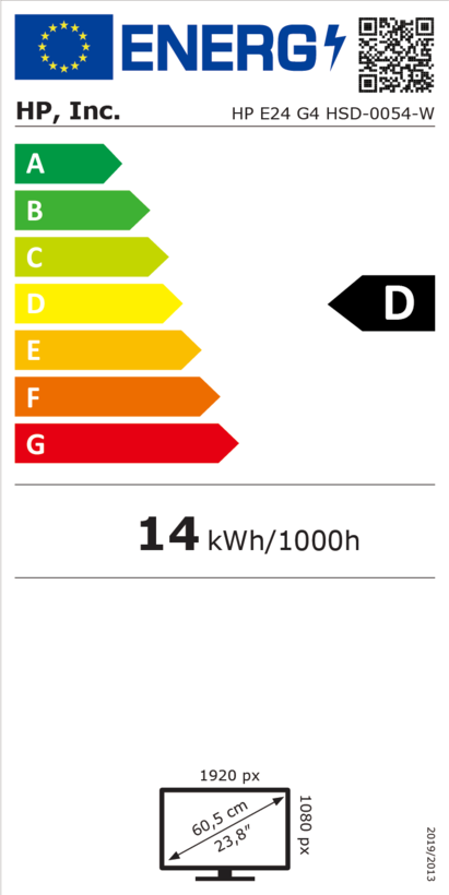 Écran FHD HP E24 G4