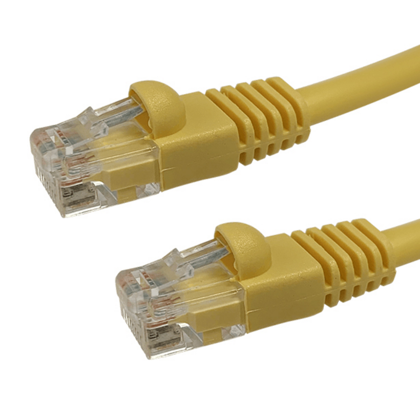 Videk Cat5e Patch Cable UTP 0.5m Yellow