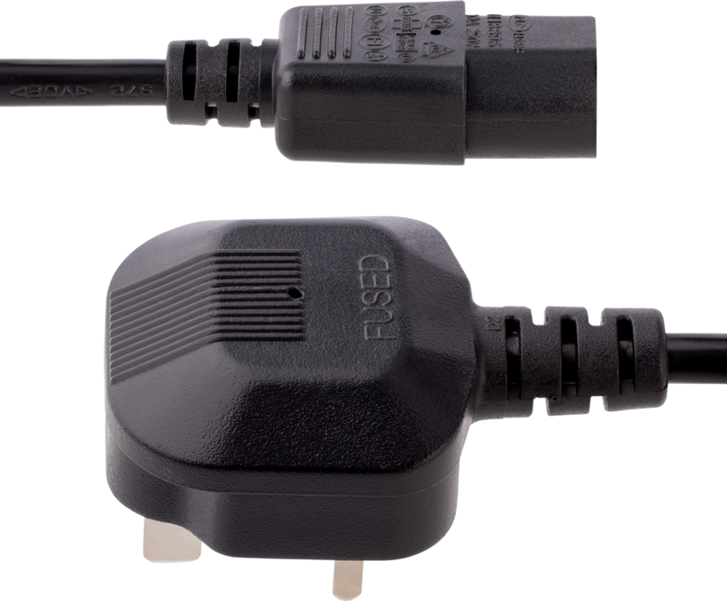 Power Cable Local/m - C13/f 3m Black