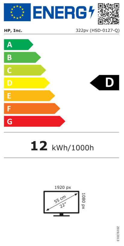 Écran FHD HP Serie 3 Pro - 322pv