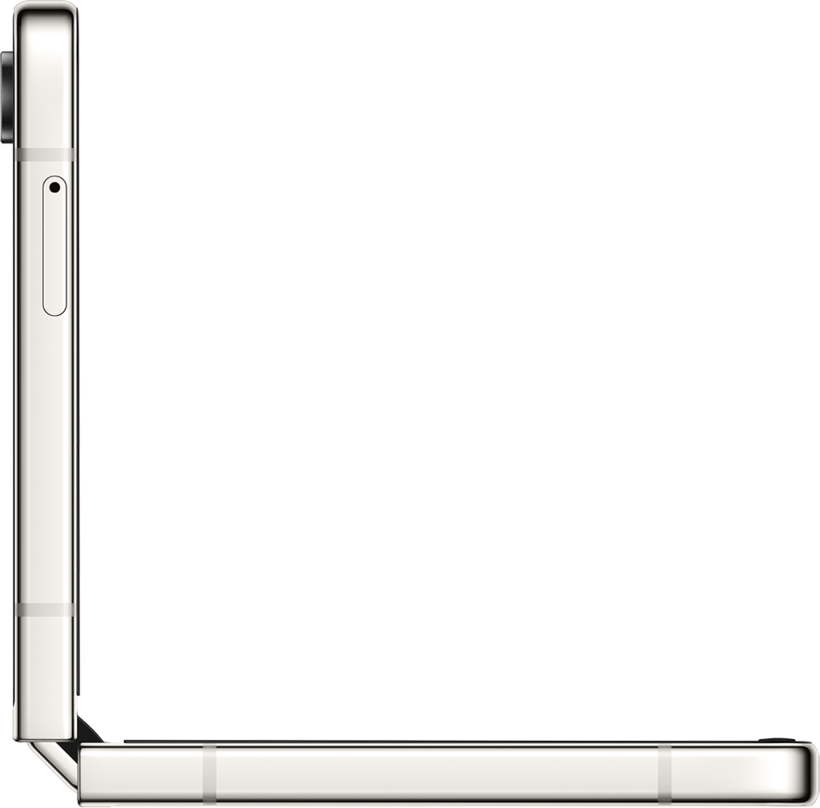 Samsung Galaxy Z Flip5 256 Go, crème