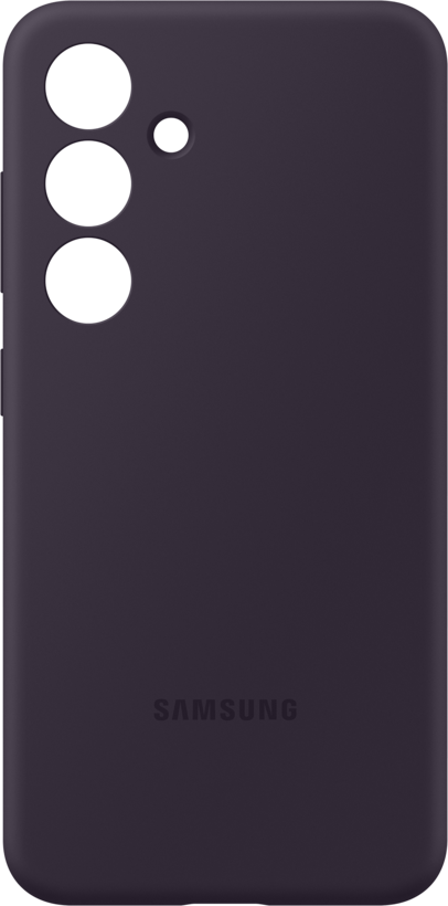 Coque silicone Samsung S24, violet