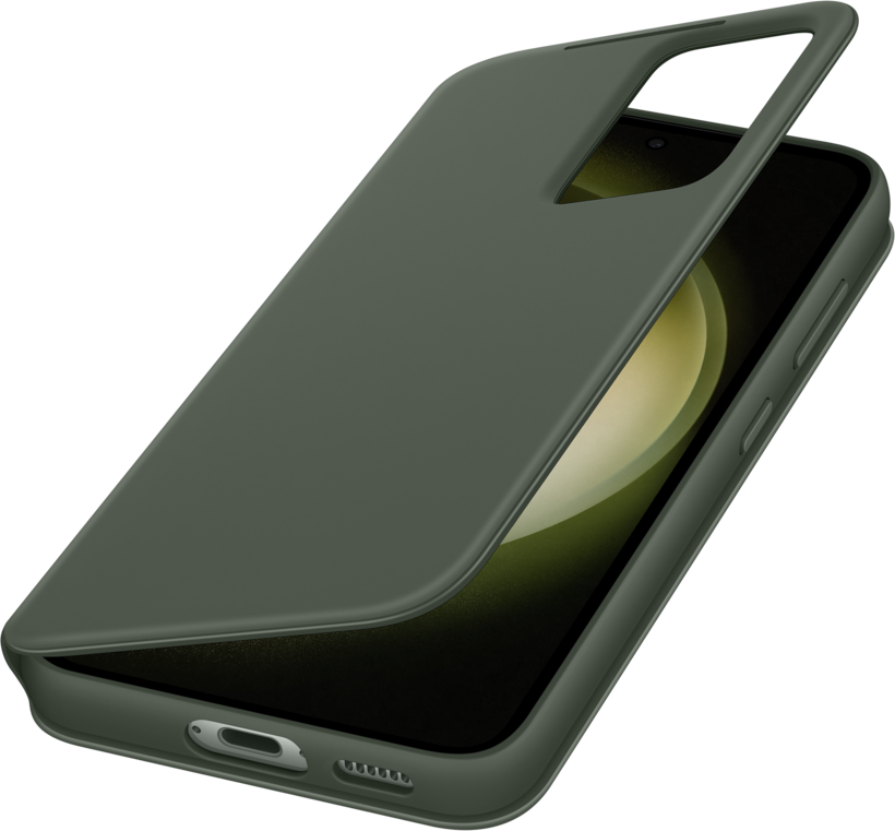 Samsung S23 Smart View Case Green