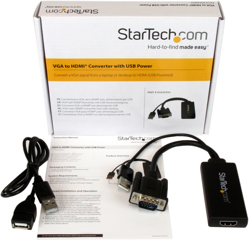 StarTech Adapter VGA - HDMI