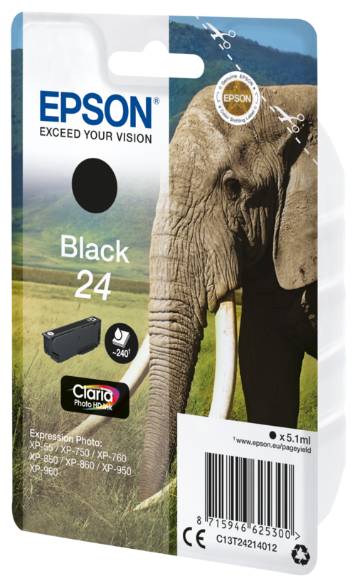 Epson 24 Claria Ink Black