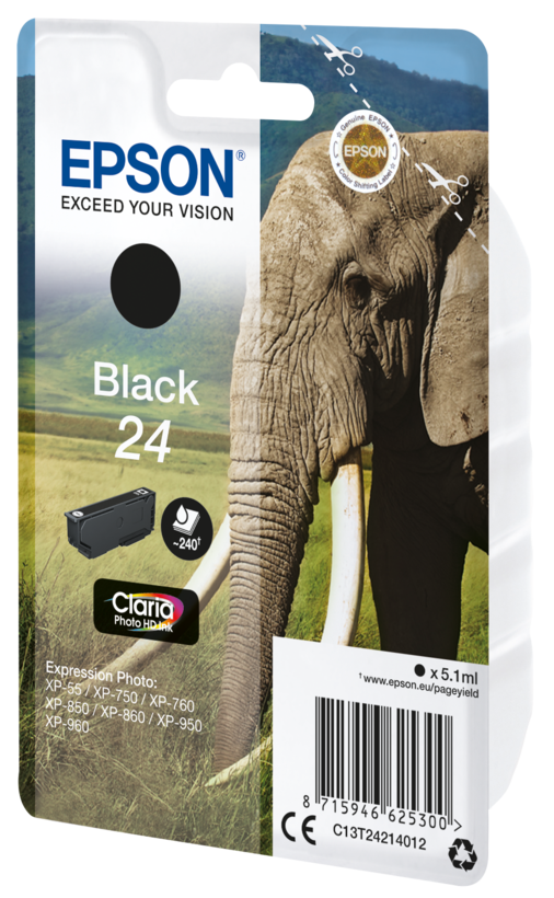 Epson 24 Claria Ink Black