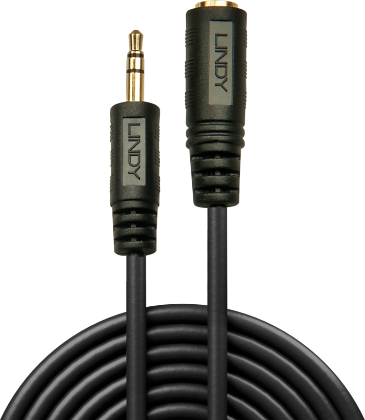 Audio Cable 3.5mm Jack/m-Jack/f 5m