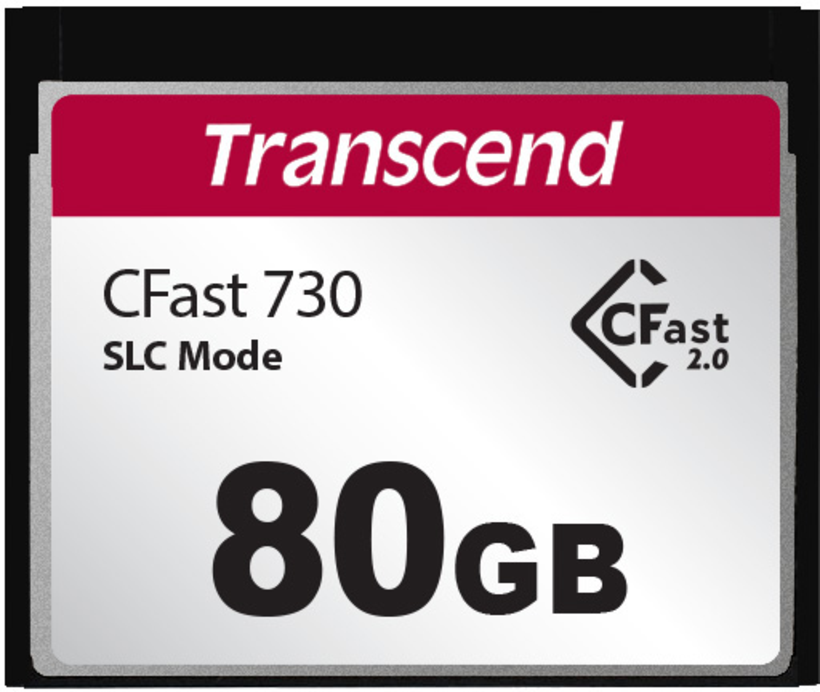 Transcend CFX730 80 GB 2.0 CFast Karte