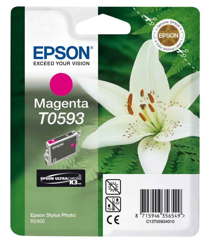 Tinteiro Epson T0593 magenta