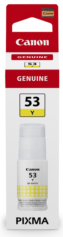 Tinta Canon GI-53Y amarillo