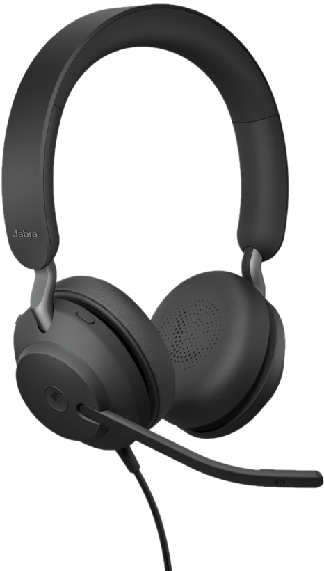 Jabra Evolve 40 UC stereo - Micro-casque - sur-oreille - filaire - USB-C -  Ecouteurs - Achat & prix