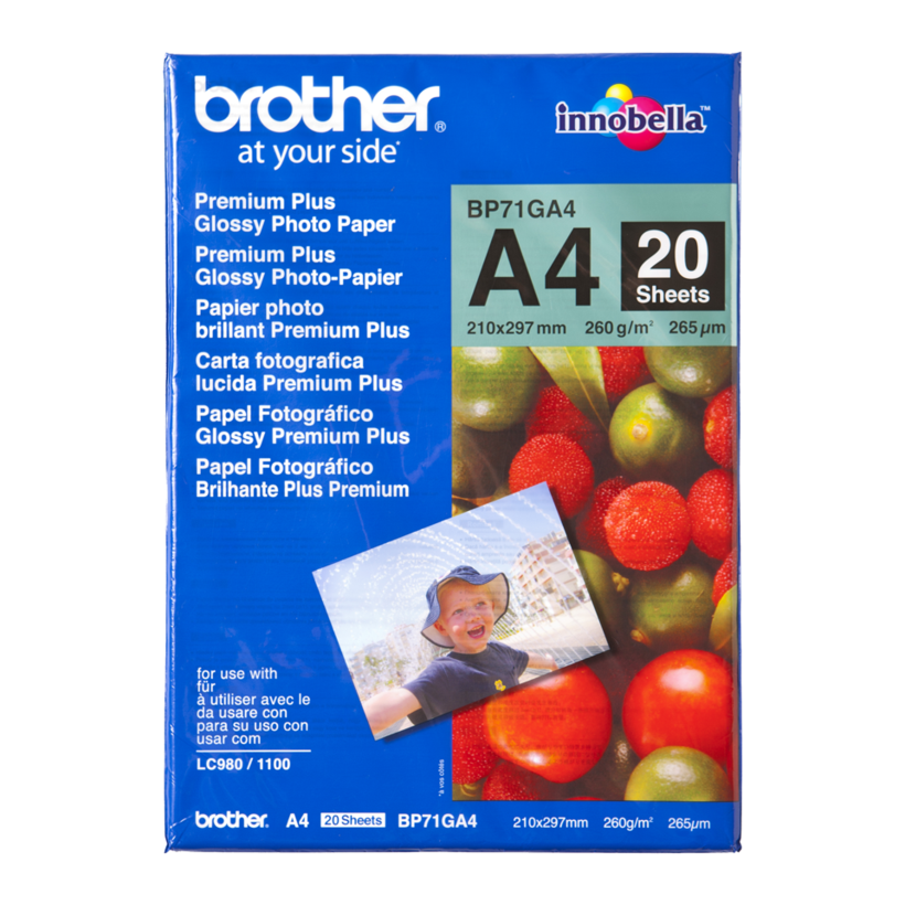 Brother BP71GA4 A4 Photo Paper Glossy