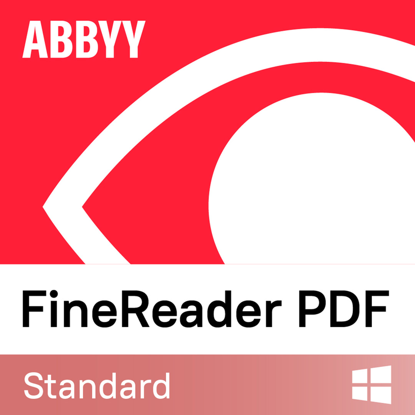 ABBYY FineReader PDF 16 Standard, 1-4 User, 1Y, ML, WIN, ESDKEY On-Premise, Price per User, Subscription/annual license for 1 year