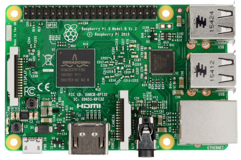 Raspberry Pi 3 B Single Board PC
