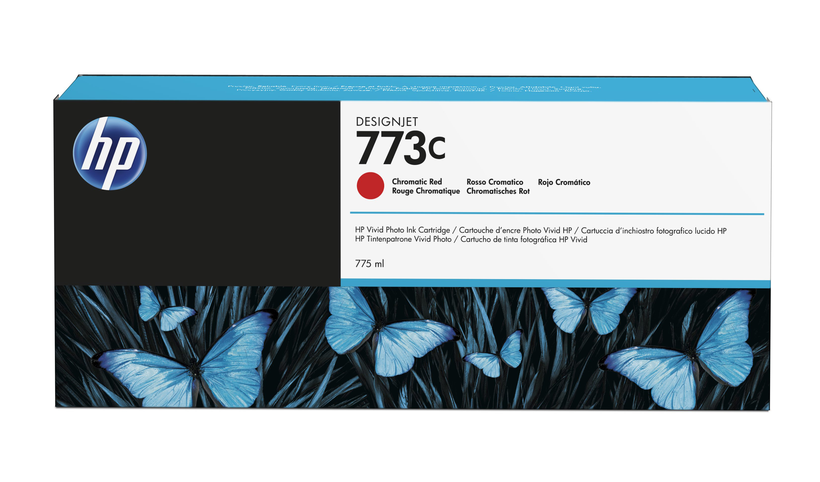 HP 773C Tinte chromrot