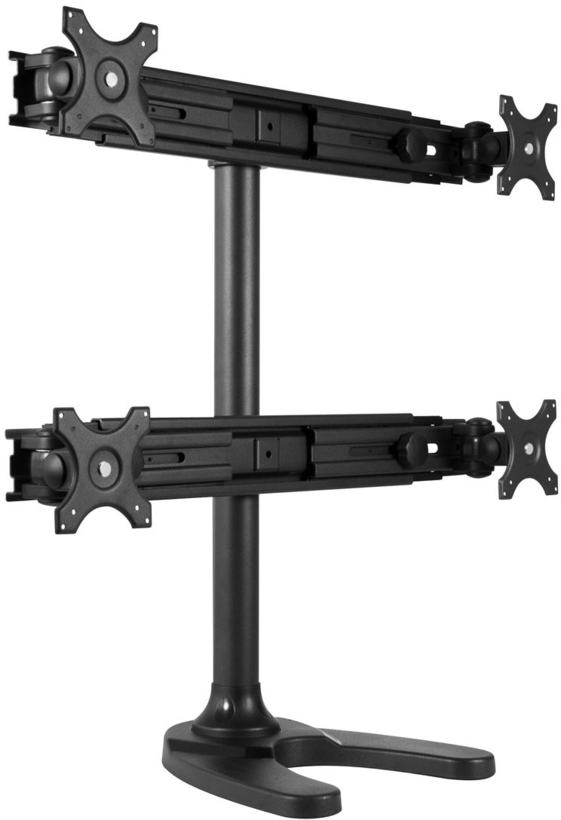 ARTICONA Quad LCD Stand Black