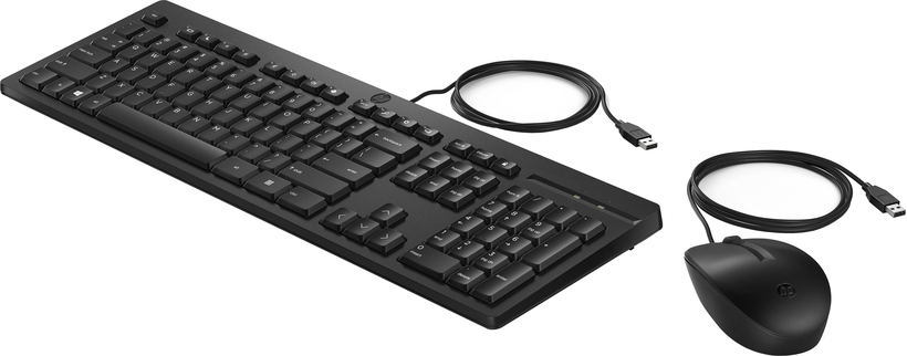 HP USB 225 Tastatur und Maus Set