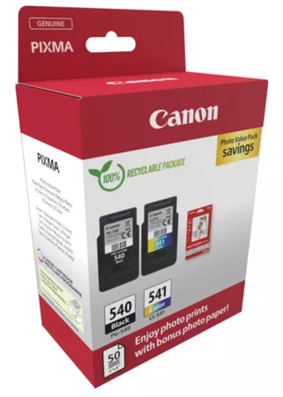 Tusz Canon PG-540/CL-541+papier fotogr.
