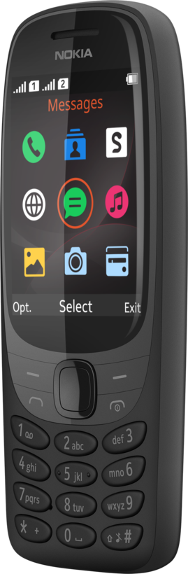 Nokia 6310 Mobiltelefon schwarz