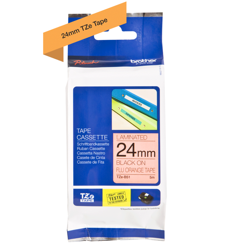 Brother TZe-B51 24mmx5m Label Tape