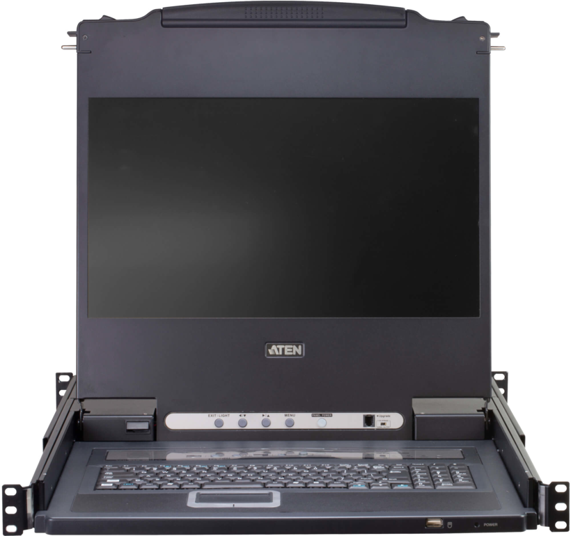 ATEN LCD Konsole 43,2 cm (17") 8Port