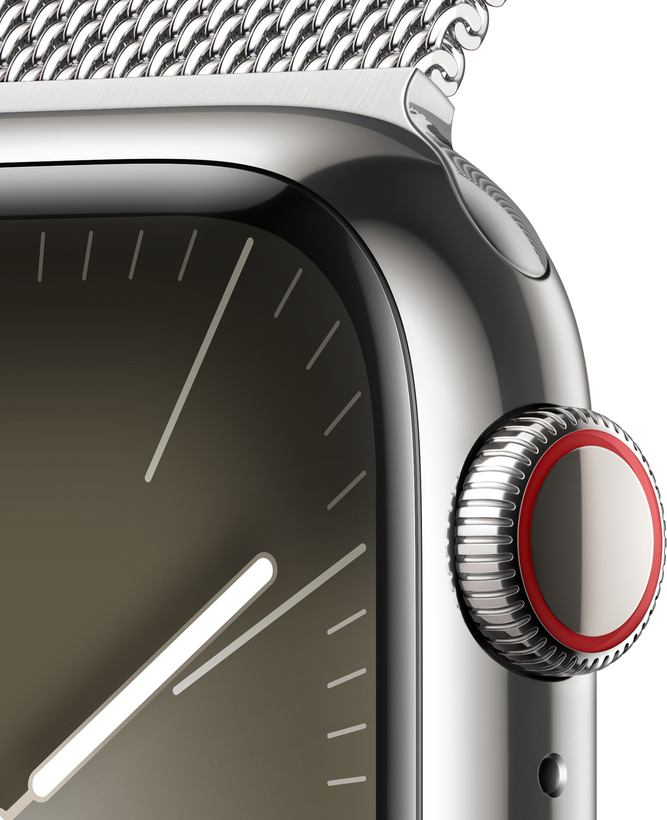 Apple Watch S9 9 LTE 41mm Steel Silver