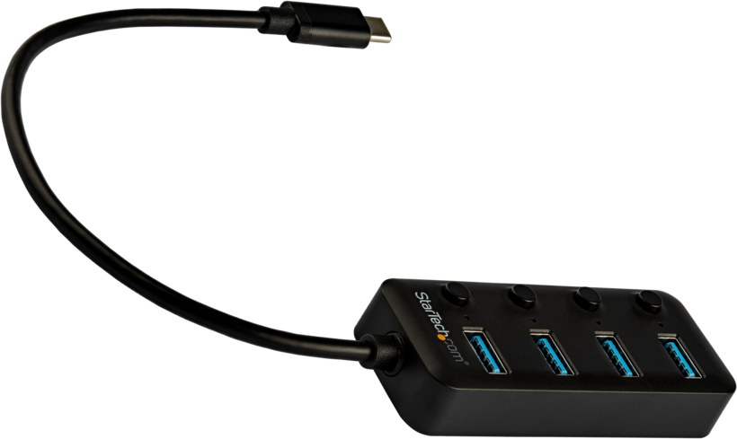 StarTech USB Hub 3.0 4Port+przeł.