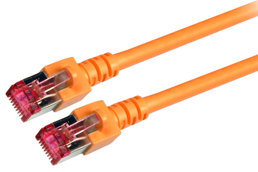 Patch Cable RJ45 S/FTP Cat6 5m Orange