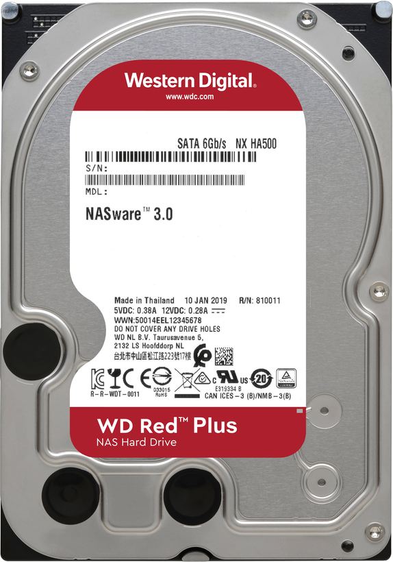 WD Red Plus 4 TB NAS HDD