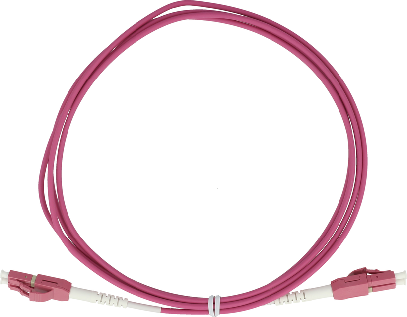 Câble patch FO duplex LC-LC, 3 m, 50 µ
