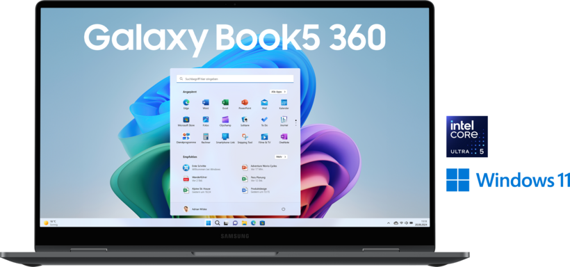 Samsung Book5 360 U5 16/512GB Grey