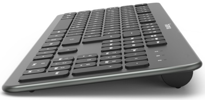 Hama KW-700 Tastatur anthrazit/schwarz
