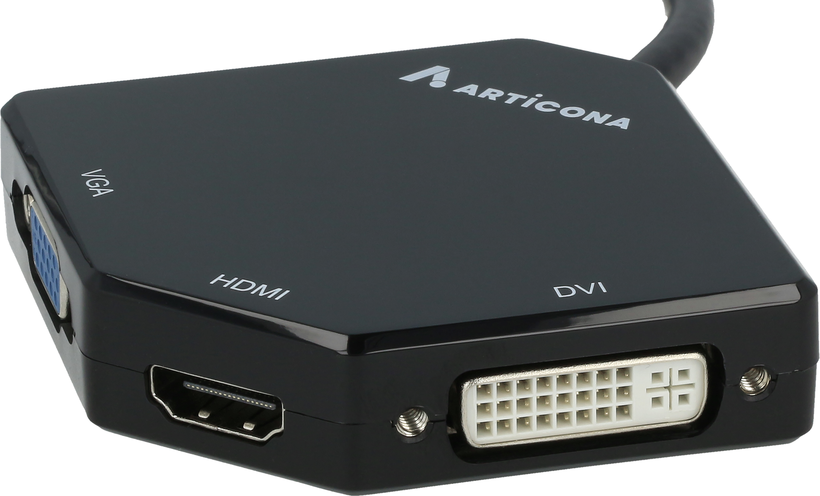 ARTICONA Mini DP-HDMI/DVI-D/VGA Adapter