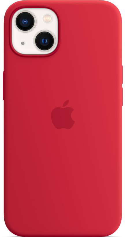 Funda de silicona Apple iPhone 13 Mini - Magsafe - Silicona Verde