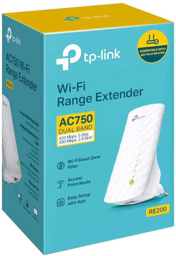 amplificador de señal wifi tp link ac750. doble - Compra venta en