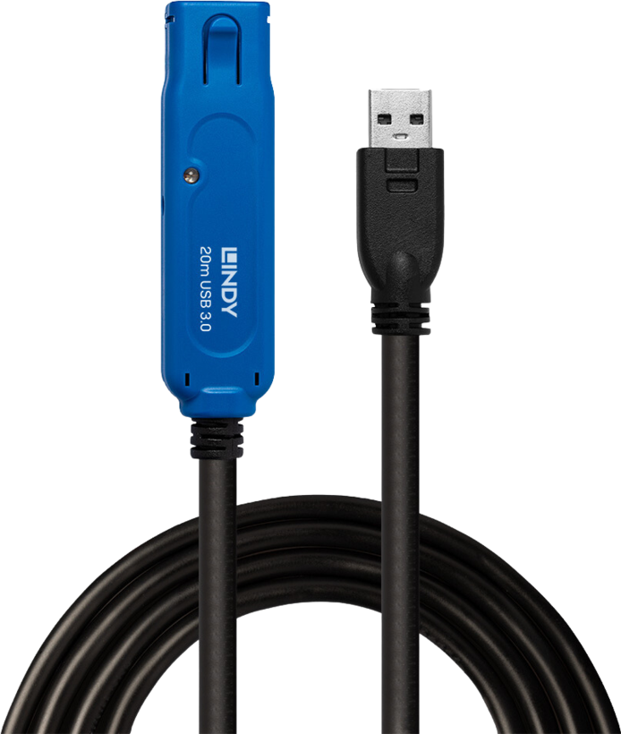 Alargador activo LINDY USB tipo A 20 m