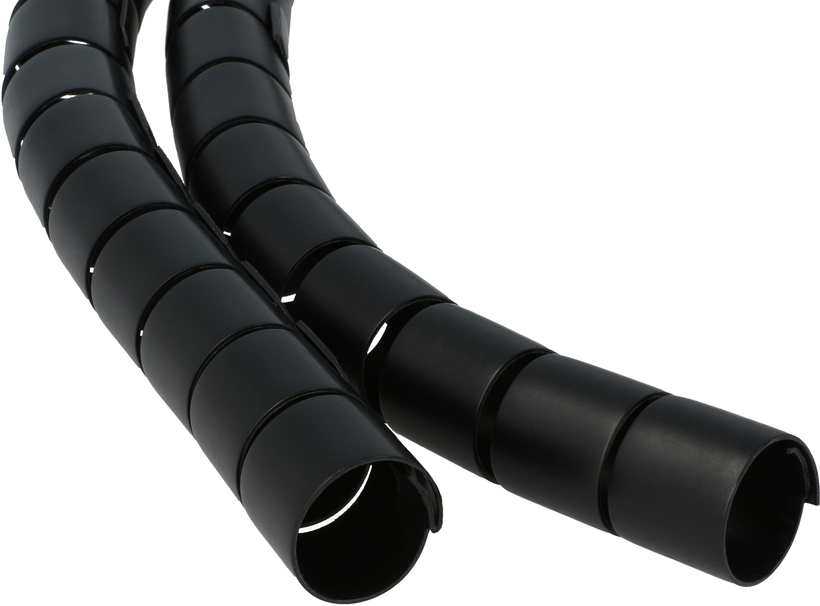 Chránička kabelů, d = 25 mm, 3 m, černá