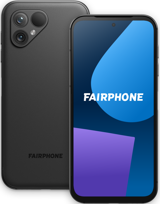 Smartphone 256 Go Fairphone 5 noir