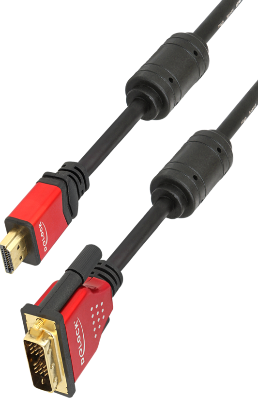 Delock HDMI - DVI-D Cable 5m