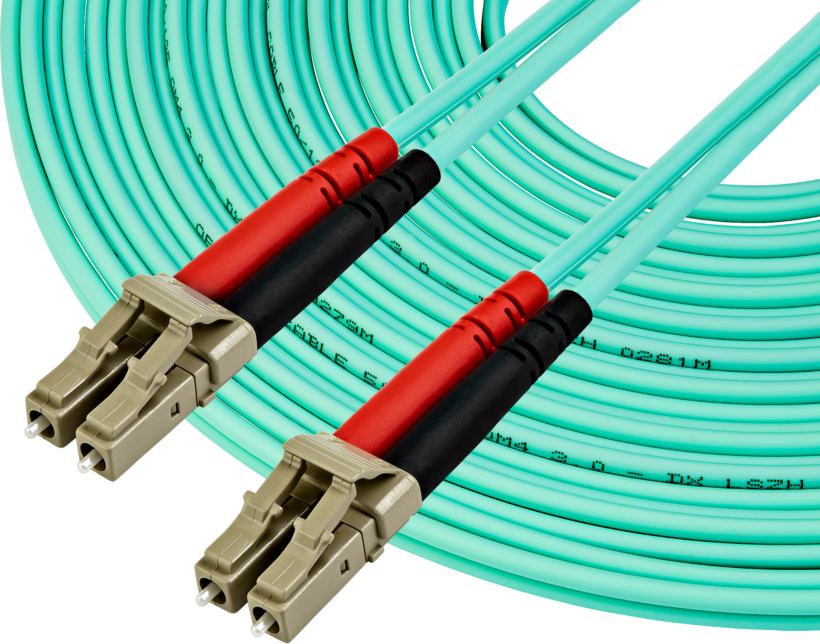 Cable con. dúplex FO LC-LC 10m 50/125µ