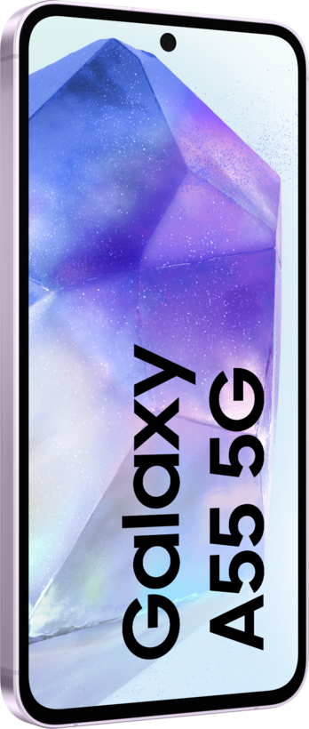 Samsung Galaxy A55 5G 128 Go, lilas