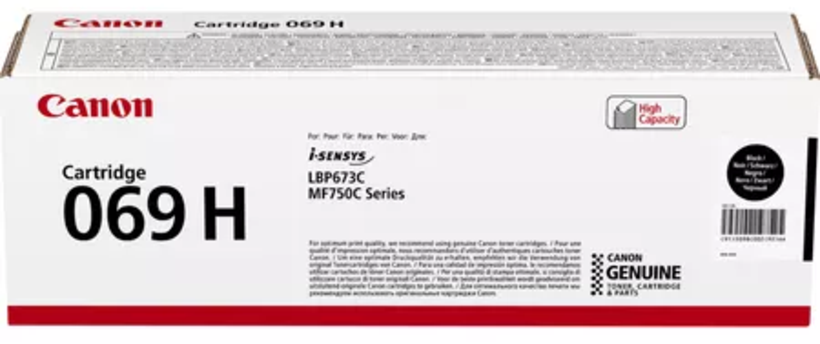 Toner Canon 069H, noir