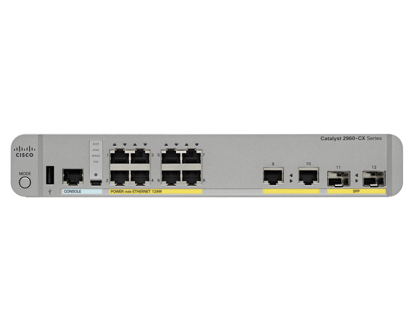 Cisco Switch Catalyst 2960CX-8PC-L